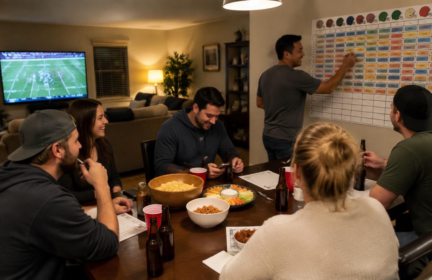 Fantasy Football Night community sports event